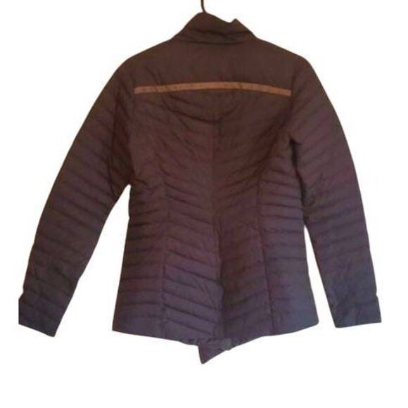 ATHLETA So Down Asymmetric Hem Black Puffer Jacket Size XS - Picture 3 of 3